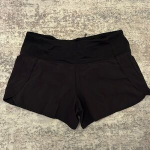 lululemon athletica Women's Black Athletic Shorts